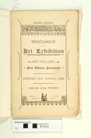 Archived Images\P_numbers\P10001-P10500\P10021.02.jpg; P10021; Catalogue of Art Exhibition in Art Gallery, Free Library, Peterhead. Second Edition. Dated 16th March, 1898; catalogue